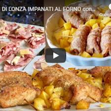 Il cavolfiore impanato al forno sarà facilissimo da preparare, pronto in pochi minuti ma davvero delizioso e particolare. Involtini Di Lonza Impanati Al Forno Con Patate Video Ricetta