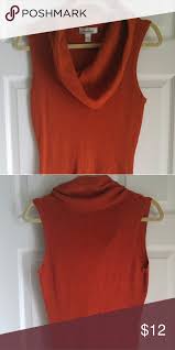 Sleeveless Cowell Neck Sweater Sweaters Neck Sweater Sleeveless