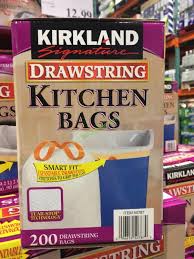 Maybe you would like to learn more about one of these? Kirkland Signature 13 Gallon Kitchen Bags 200 Count Box Costcochaser