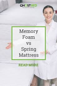 Which Is Best Memory Foam Vs Spring Mattress Mattress Springs Foam Mattress Memory Foam Mattress