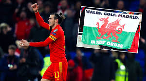 Geschichte der nationalmannschaft von wales. Wales Golf Madrid Real Star Gareth Bale Provoziert Nach Em Quali Mit Wales Sportbuzzer De