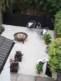 budget tuin ideeen zwarte schuttingen tuin ideeen tuin grind tuin