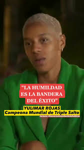 YULIMAR ROJAS "La humildad es la bandera del éxito" #parati #viral  #yulimarrojas #triplesalto #Venezuela #diamante 🇻🇪💞