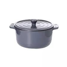 Baccarat Id3 Cs Hard Anodised Casserole With Lid & Bakelite Handle 24X11Cm  | Big W