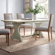 To craft a simple and classic look, try centering your room around this table. Jaclin Extendable Dining Table Transitional Dining Room Table Extendable Dining Table Dining Table
