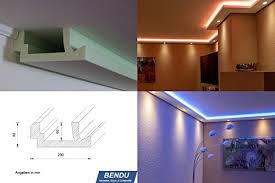 In diese led stuckleiste decke für direkte beleuchtung können sie energiesparende led spots, led einbaustrahler und led panels in nullkommanichts einbauen. Stuckleisten Led Test Vergleich 2021 7 Beste Zier Stuckleisten