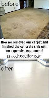Polished Concrete How I Got My Slab Ready For Paint Uncookie Cutter Painted Concrete Floors Polished Concrete Concrete Stained Floors