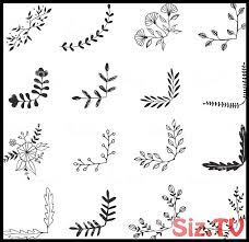 White Fancy Vector Borders Satz Von Hand Gezeichneten Eckenrandern Fancy Page Decoration Vec Hande Zeichnen Bullet Journal Ideen Seiten Blumenzeichnung