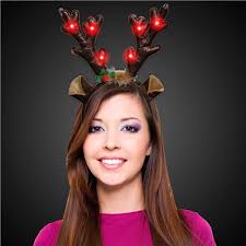 We love to sing songs and often make them up using familiar tunes. Light Up Antler Headband Led Reindeer Antlers Windy City Novelties