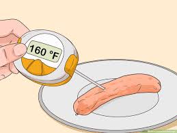 When cooking meat, you need to ensure that it is heated thoroughly, right through the center, to ensure you aren't how long to cook sausage in oven at 425? How To Oven Cook Sausages 13 Steps With Pictures Wikihow
