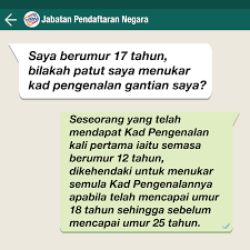 Kemudahan ini disediakan bagi memberi kemudahan kepada penjaga yang ingin buat permohonan. Jabatan Pendaftaran Negara Malaysia Ä¯rasai Facebook