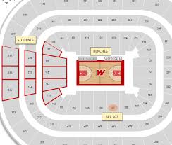 70 Comprehensive Kohl Center Seat Map