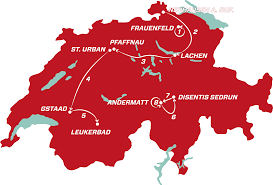 Une suissesse ― a swiss person female. Etappenplan Tour De Suisse 6 13 June 2021