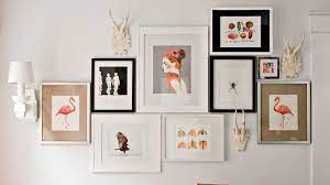 How to group pictures on a wall. 4 Tricks For Hanging A Gallery Wall Southern Living