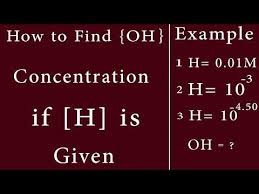 How do you calculate the hydronium ion concentration? 18 Concept Of Ph And Poh Ideas Student Chemistry Lecture