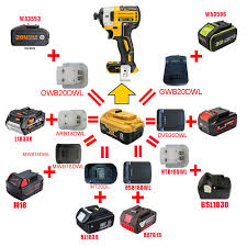 Dewalt 18v battery adaptor to ryobi drill/grinder/driver/hammer/saw/nailer. Dewalt Milwaukee Battery Adapter Off 50