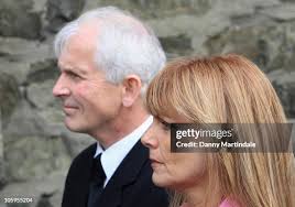 Norman Wisdom's son and daughter Nick Wisdom and Jackie Wisdom attend...  News Photo