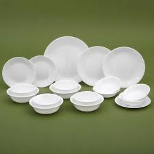 Contents are porcelain plates safe? Corelle Silver Tree Frost Tableware Dinnerware Set Of 18 Piece Dishwasher Oven Safe White Shopee Singapore