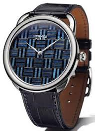 La Montre Du Jour Hermes Arceau Marqueterie De Paille Paille Hermes Montre Marqueterie