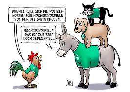 Bei den fans des sv werder bremen kippt die stimmung nach dem abstieg. Hochrisikospiel Von Harm Bengen Sport Cartoon Toonpool