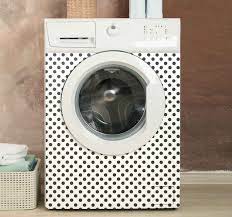 Samsung's new dryers have advanced features like sensor dry, which optimizes cycle time and temperature to thoroughly dry without damaging your clothes. Washing Machine Appliance Stickers Tenstickers
