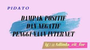 Adanya internet membuat segala hal mudah untuk dilakukan. Kesan Positif Dan Negatif Penggunaan Internet Cute766