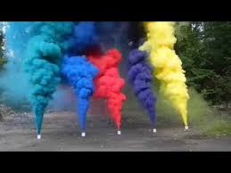 Copiii pentru colorare vor avea nevoie de creioane, marcheri sau acuarele. Mr Smoke 2 Fumigene Colorate Youtube