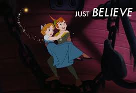Just Believe Peter Pan Disney Peter Pan Peter Pan And Tinkerbell