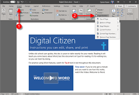 Word template for avery l7160. How To Add Page Numbers In A Word Document Starting At Page 1 2 3 Or Later Digital Citizen