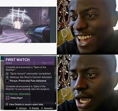 You can watch just the final cutscenes now! You can also go in with a  fireteam for a team shot at the end!