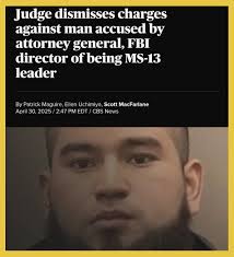 Federal prosecutors drop MS-13 case against Virginia man