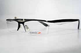 Black And Clear Glasses Frames New Speedo Black Clear Firm Grip Sporty Semi Rimless Slim Eyeglass Frames Ebay Sporty Eyeglasses Frames Black