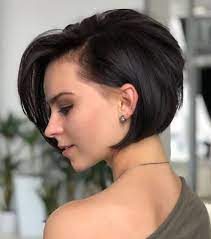If you like to sport your hair straight this asymmetrical short haircut may be a good idea. 100 Mind Blowing Short Hairstyles For Fine Hair