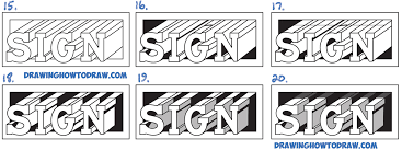 Your letters should be evenly spaced out and not crowding each other too much. How To Draw Cool 3d Letters Popping Out Of The Paper Easy Step By Step Drawing Tutorial For Beginners How To Draw Step By Step Drawing Tutorials Drawing Tutorials For