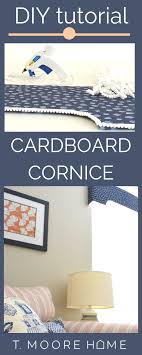 Diy Cornice Board From Cardboard T Moore Home Design Diy And Affordable Decorating Ideas Trendy Home Decor Affordable Decor Home Decor