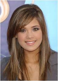 Long hair with bangs looks much crisper either because of this striking contrast it gets when there is a strong disconnection in the lengths or due to that cascading effect we adore in. Hairstyles Long Straight Hair Round Face Jpg 500 699 Hair Styles Oval Face Hairstyles Side Bangs Hairstyles