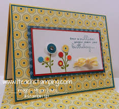 Use a program such as adobe photoshop or illustrator to create your designs. Bright And Easy Birthday Card With One In A Million From Stampin Up Video Tutorial I Teach Stamping