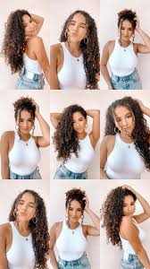 But coily hair tends to get tangled, which leads to hair breakage. 5 Easy Hairstyles For Curly Hair The Haute Report Curly Hair Styles Easy Curly Hair Styles Curly Girl Hairstyles