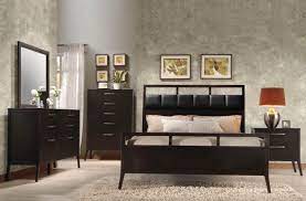 Boardwalk Transitional Black Pu Wenge Master Bedroom Set 20107 Bd Furniture Transitional Bedroom Design Bedroom Furniture Design