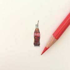 It S Not The Real Thing Cocacola Cola Itstherealthing Soda Notpepsi Pepsi Classic Refreshing Watercolor Prismacolor Art Miniature Art Mini Drawings