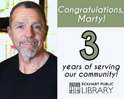 Library staff anniversary celebration