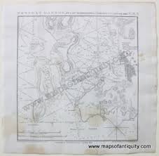 Antique Maps And Charts Original Vintage Rare Historical