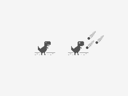 Chrome Lonely T Rex Cross Stitch Funny Rex Pixel Art