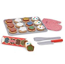 Melissa & doug kitchen accessory set reg. Ready Stock Bn Melissa Doug Slice And Bake Wooden Cookie Dough Kitchen Play Food Set Hobbies Toys Toys Games On Carousell