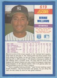 We did not find results for: Mavin 1990 Score 619 Bernie Williams Rookie Baseball Card Rc New York Yankees