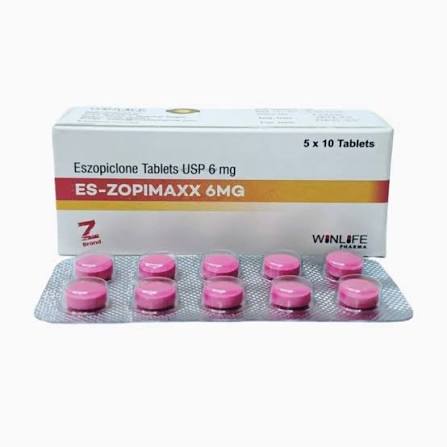 Es-Zopimaxx Eszopiclone 6mg Tablets (Box of 50) at ₹ 239/stripe in Nagpur