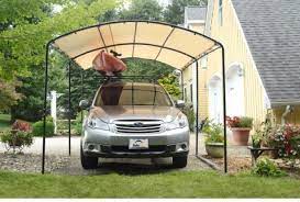 Metal Carport Canopy Sun Shelter For Car Tent Small Cover 9 X 16 Ft Steel Frame Shelterlogic Canopy Portable Carport Carport