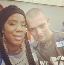 UPDATE: I was able to share all your wonderful comments with Jesse before  he left and he was very appreciative. As for myself, I bought some bulky  yarn to try hand knitting