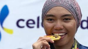 Wakil Sarawak Anson, Mirabel juara golf SUKMA 2024