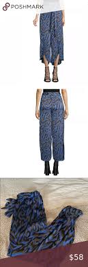 Ava And Aiden Blue Zebra Print Culottes In 2020 Clothes Design Zebra Print Fashion Design